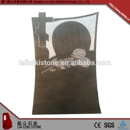 Hot selling delicate granite tombstone lifetime