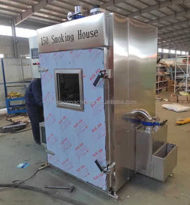Automatic 250 Kg Meat Sausage Steam Oven for Sausage Smoking