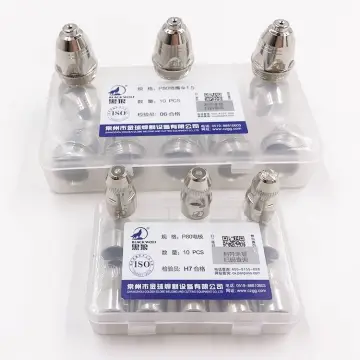 Black Wolf P80 Plasma Cutting Nozzles and Electrodes - Models 1.1, 1.3, 1.5, 1.7