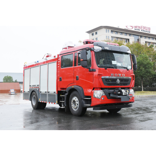 Howo 6x4 водяной пеной пожарной борьбы с танком грузовик