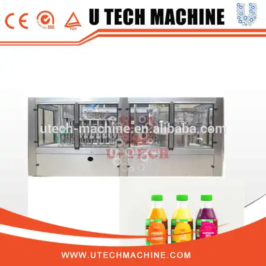Advanced Fruit juice hot filling 3 in 1 machine
