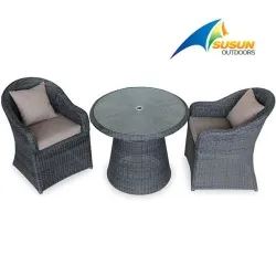 patio rattan table & chair