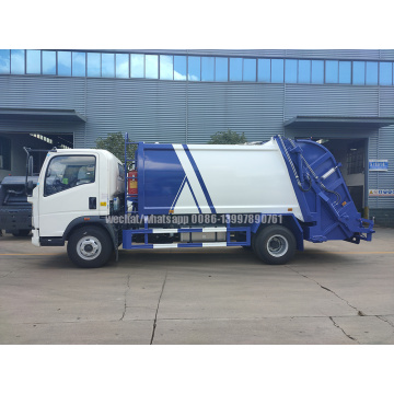 Camion compacteur à ordures SINOTRUCK HOWO 8CBM/6T