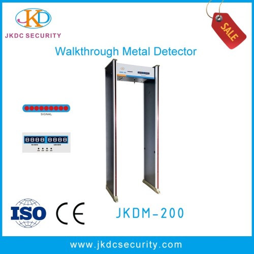 Hot Sales 6 Zones Metal Detectors Walk Through Gate, Archway Door Frame Metal Detector