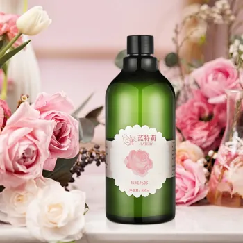 Bulk Organic Natural Rose Water Spray Facial Toner 450ML