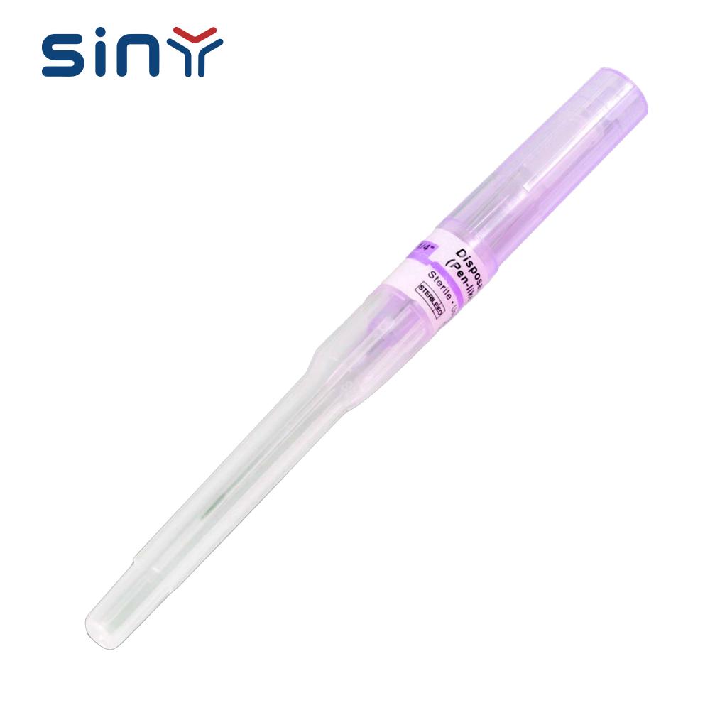 Pen Holder Type Indwelling Needle