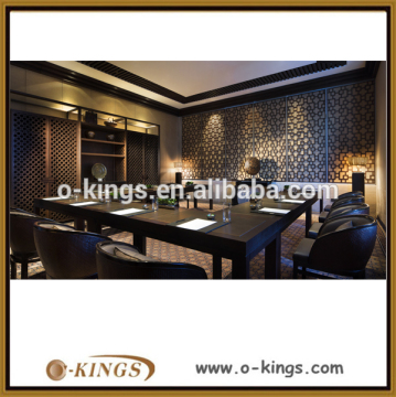 hotel furniture prices competitive U shape meeting table set