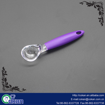 plastic ice cream spoon pistachio-handled best small ice cream scoop