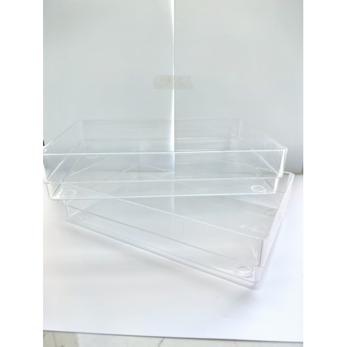 Transparent Plastic Drawer Storage Box Stackable