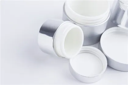 Columnar Plastic Skin Care Cream Bottle