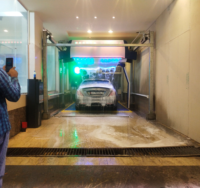 How much is a touchless car wash system