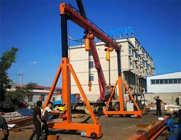 Lightweight Portable Gantry Crane for Versatile Handling