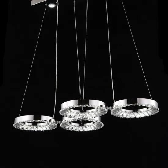 two color led crystal pendant lighting and lights