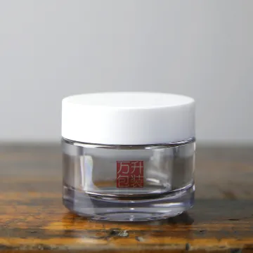 Wide Mouth PETG Luxury Jar PETG Round 30G PETG Jar