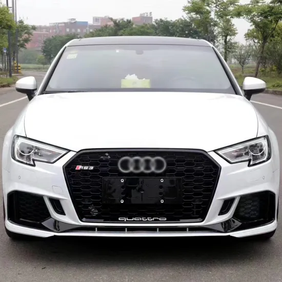 New Arrival Facelift Body Kit for Audi A3 2017-2019 - RS3 Style Front Bumper with Grille