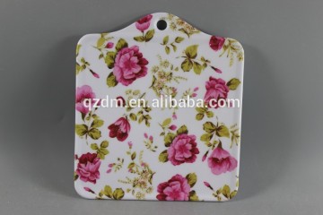 Flower Plastic Table Mat Melamine Pot Holder