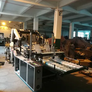 Hot Seal and Cool Sealing Cutting Bottom Plastic T-Shirt Bag Making Machine