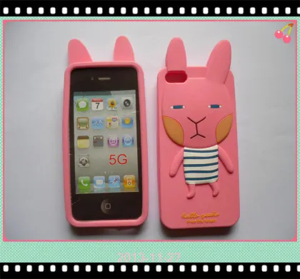 Marc Jacobs Silicone Cell Phone Case Flexible For Iphone 5 / 5s