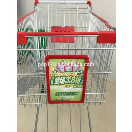 plastic frame/poster frame/picture frame for trolleys
