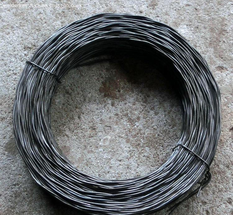 Building material twisted soft annealed black iron tie wire
