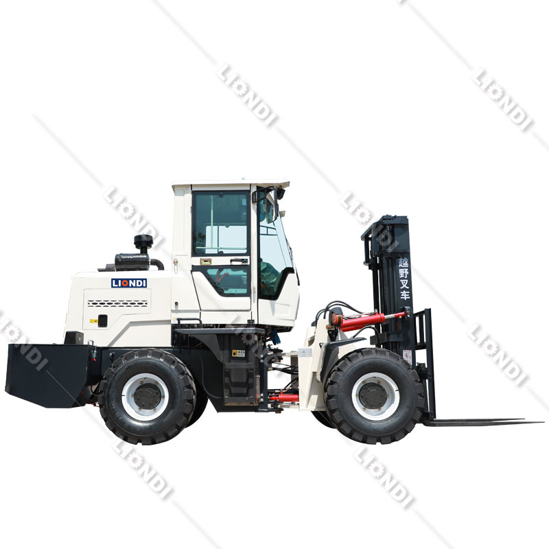 High-performance rough terrain forklifts, diesel forklifts