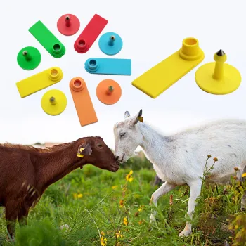High Quality TPU RFID Ear Tags for Cattle and Pigs - Solidity and Melting Resistance, Inocuous and Harmless
