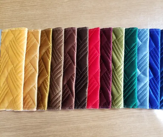 100%polyester Holland Velvet for Sofa Cover Fabric