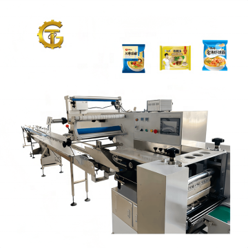 Macchina da imballaggio delle noodle automatiche: cuscino e attrezzatura da imballaggio noodles istantanei