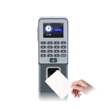 RFID -kaart en vingerafdruk en toegangscontrolesysteem