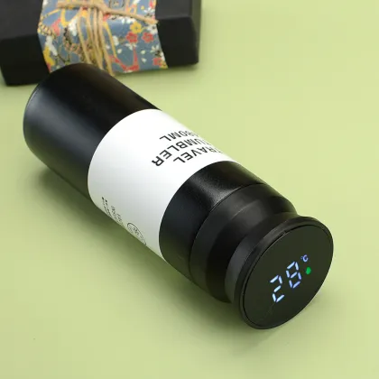 2024 New Style Office Thermos Cups Thermal Coffee Cup 304 Stainless Steel Thermos Cup Double-layer Business Gift