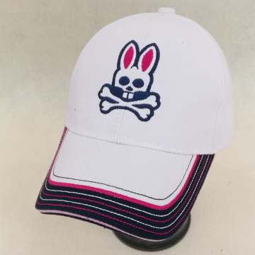 Cotton constructed custom logo cap