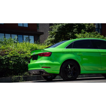 PET Glossy Viper Green Color Vinyl Wrap