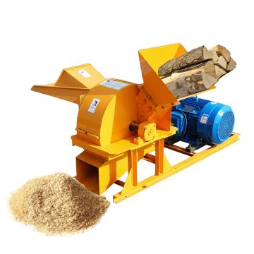 Professional Wood Crusher Shredder: Efficiently Processing Small Logs and Lumber
