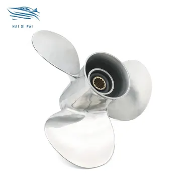 Stainless Steel Propeller for Yamaha Outboard Motor: 11-5/8\"x11\", Suitable for 40HP Models