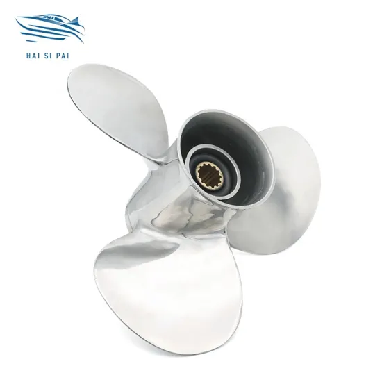 Stainless Steel Propeller for Yamaha Outboard Motor: 11-5/8\"x11\", Suitable for 40HP Models