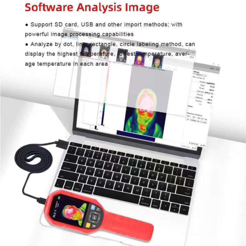 Infrared Thermal Image Body Temperature Measurement Use with PC from Wardmay CCTV
