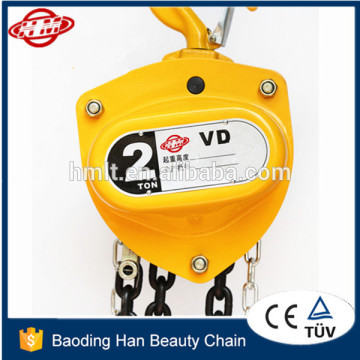 triangle type chain block price 1t to 20t with 3m chain
