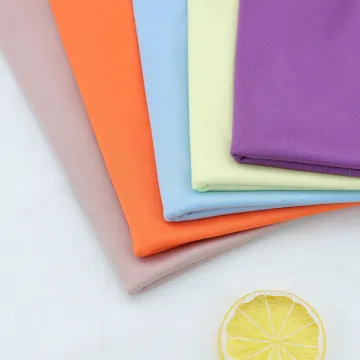 Soft Touch Pure Polyester Solid Color Flat Cloth