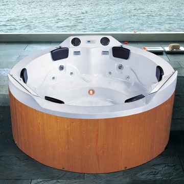 Commercial Chinese Outdoor Round Hot Tub