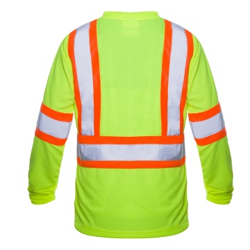 Class 3 High Visibility Reflective Safety Fleece Sweatshirt