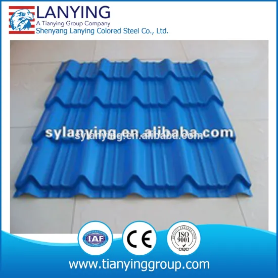 color coated corrugated steel roof tileYX-840