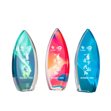 Wholesale Honor of Crystal Champion Crystal 3d Trophy