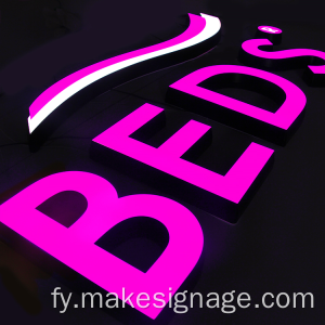 3D plastic akrylbrieven