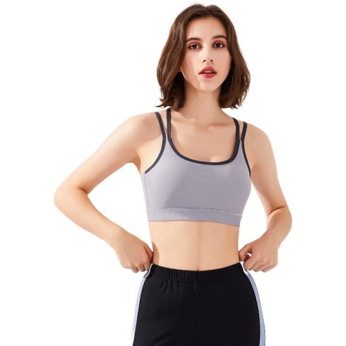 Soutien-gorge de yoga extensible à impact élevé pour femme