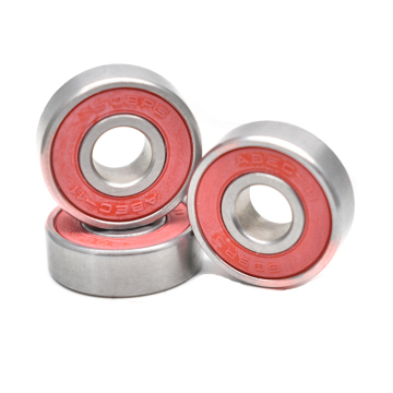 ABEC-9 608-2RS Red Seal Chrome Steel Skateboarding Bearing 608 8x22x7mm