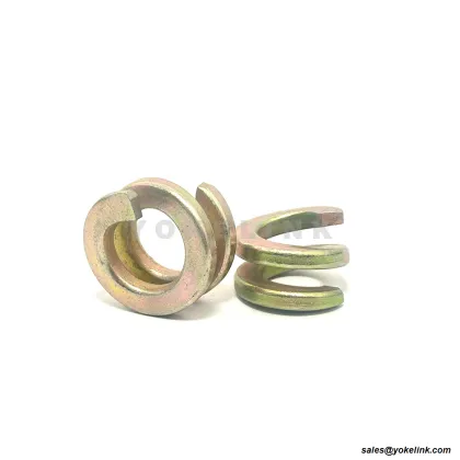Double Coil Spring Washer | Helical Lock Washer HDG | Power Line Hardware