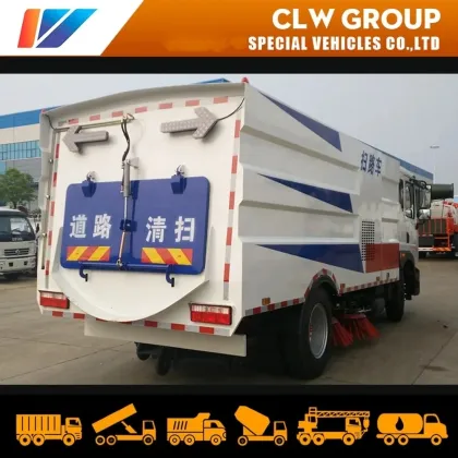 Dongfeng 8tons City Street Cleaning Machine Vacuum Cleaner 11-12cbm Road Special Garbage Sweeper Truck