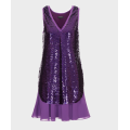 Robe de fête de mode à paillettes de haute qualité personnalisée