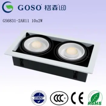 High quality hot sale restaurant COB led grille light 20W