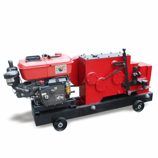 Portable Hydraulic Rebar Cutter for 6-32mm Iron Rods with Diesel Engine